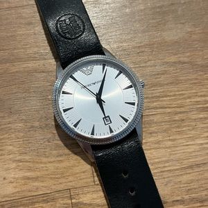 Emporio Armani Women’s Watch With Leather Strap